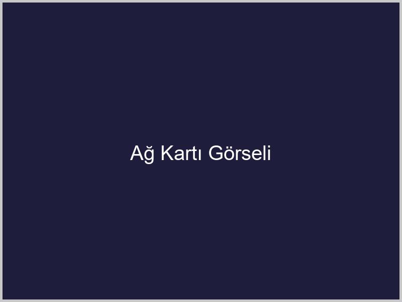 Ağ Kartı Görseli